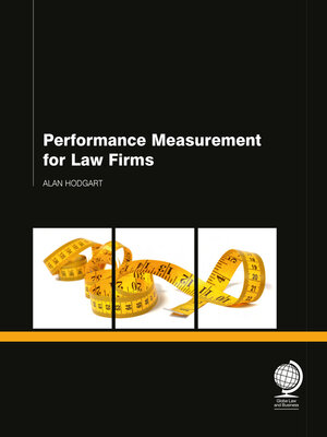 cover image of Performance Measurement for Law Firms